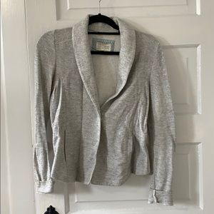 Anthropologie Sweatshirt Blazer